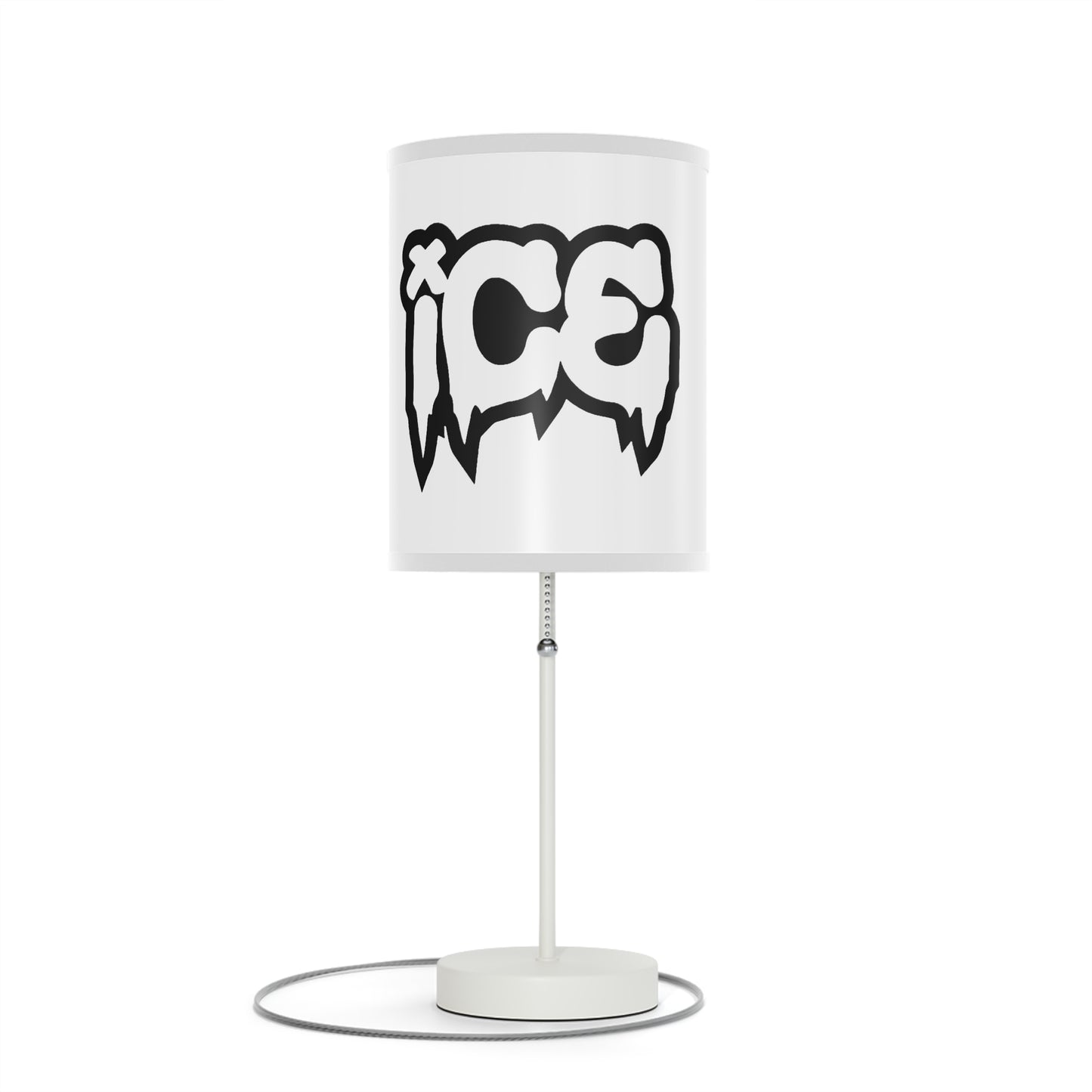 Modern Ice-Themed Table Lamp