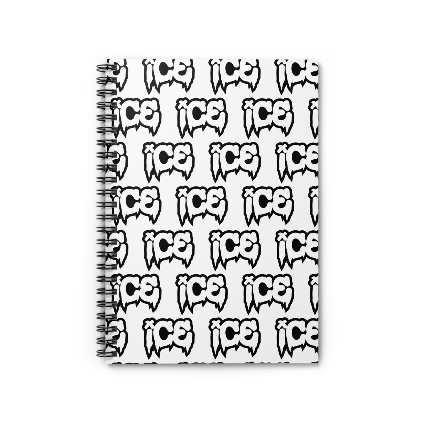 Ice-Themed Spiral Notebook - Ruled Line for Creative Minds