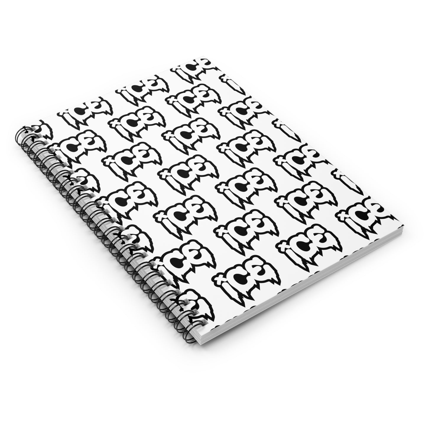 Ice-Themed Spiral Notebook - Ruled Line for Creative Minds