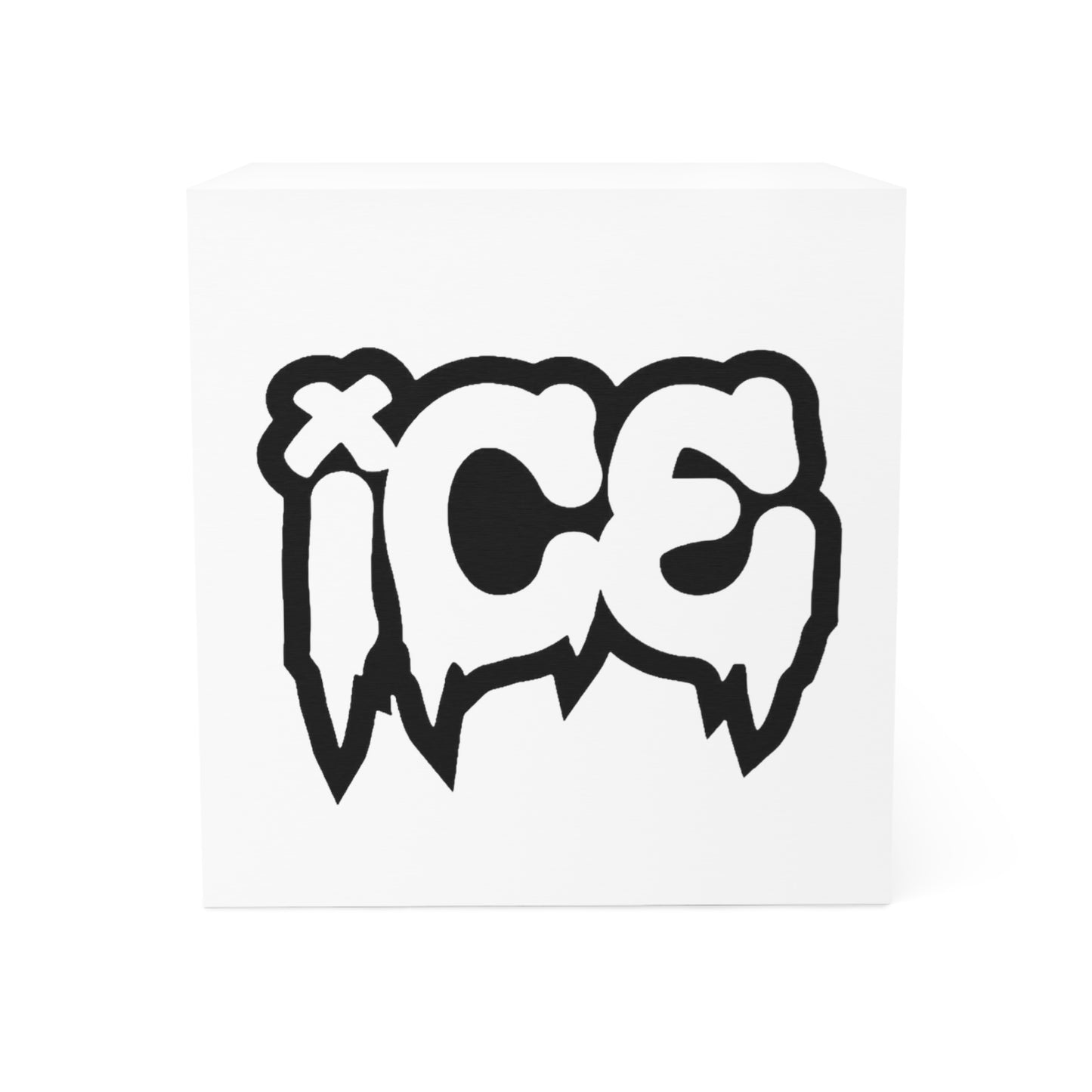 Ice Themed Note Cube | Funky Sticky Notes, Office Supplies
