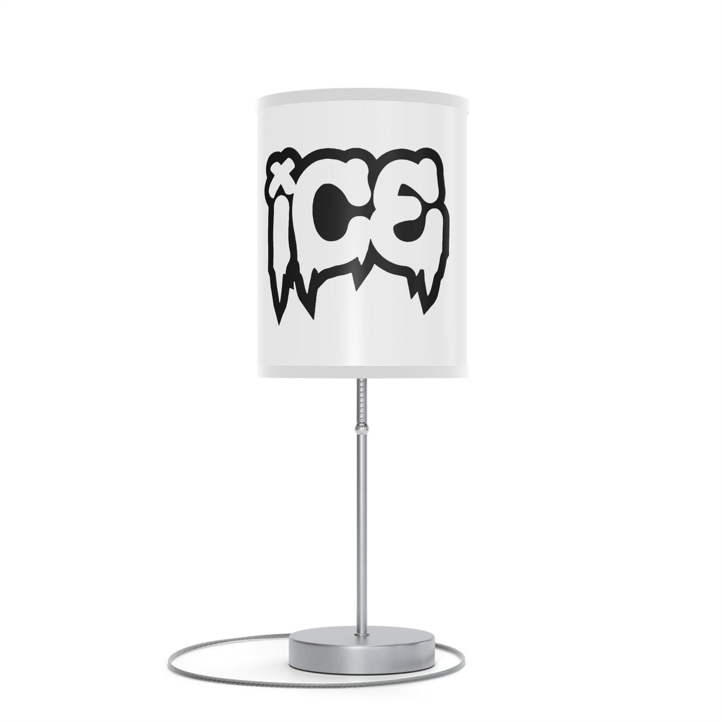 Modern Ice-Themed Table Lamp