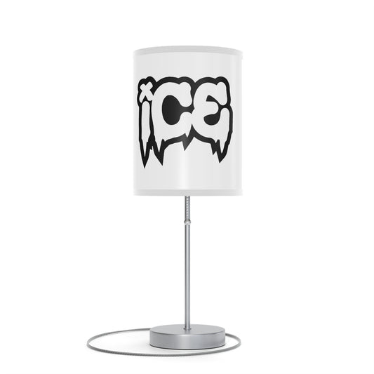 Modern Ice-Themed Table Lamp